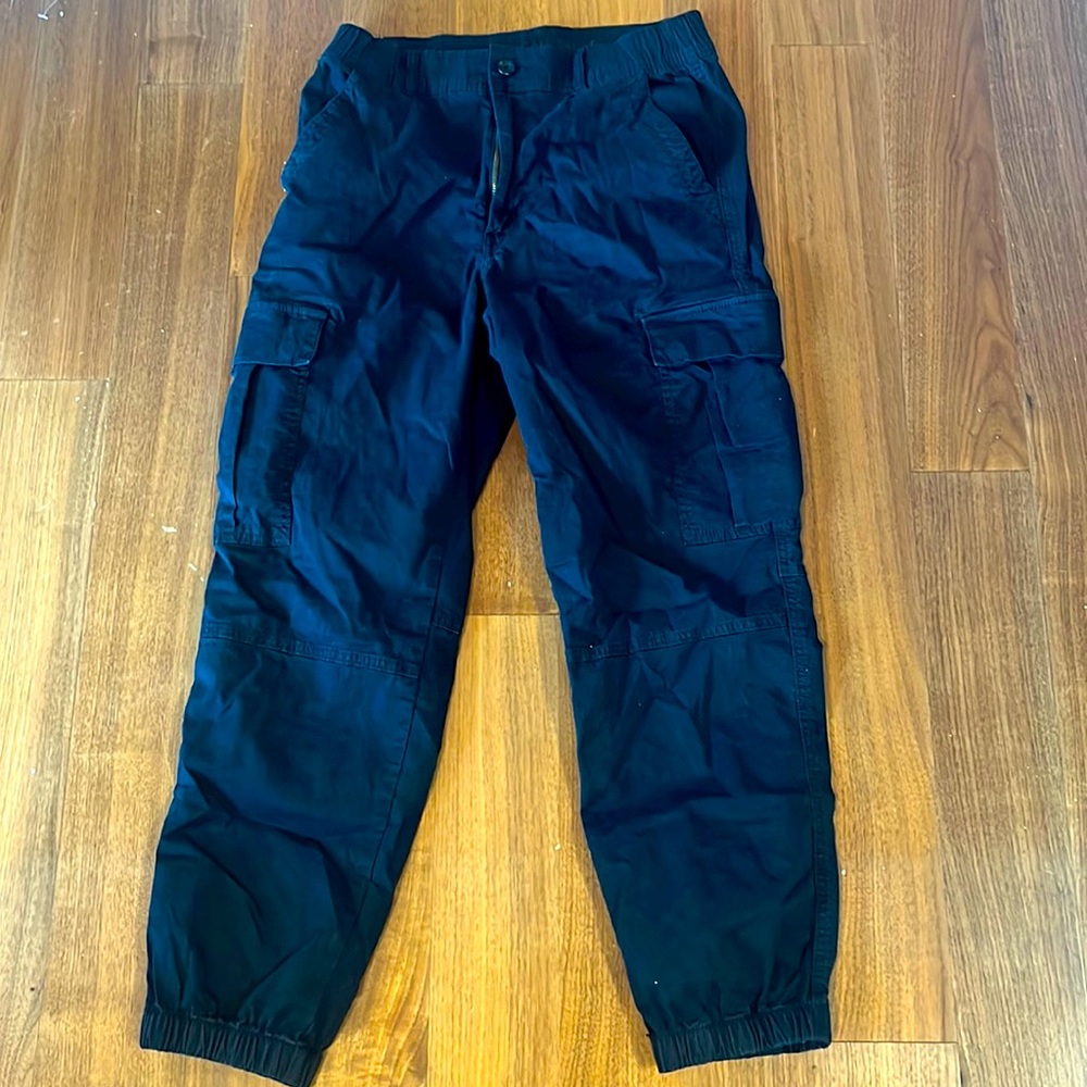 Black Cargo Pants